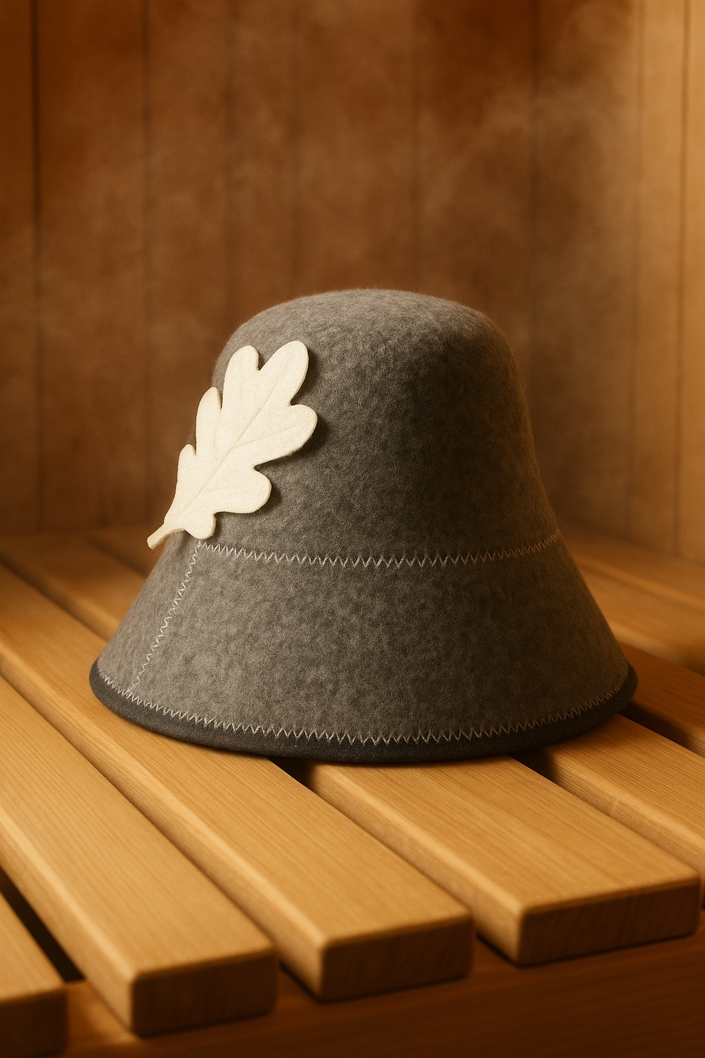 Vilnonė pirties kepurė