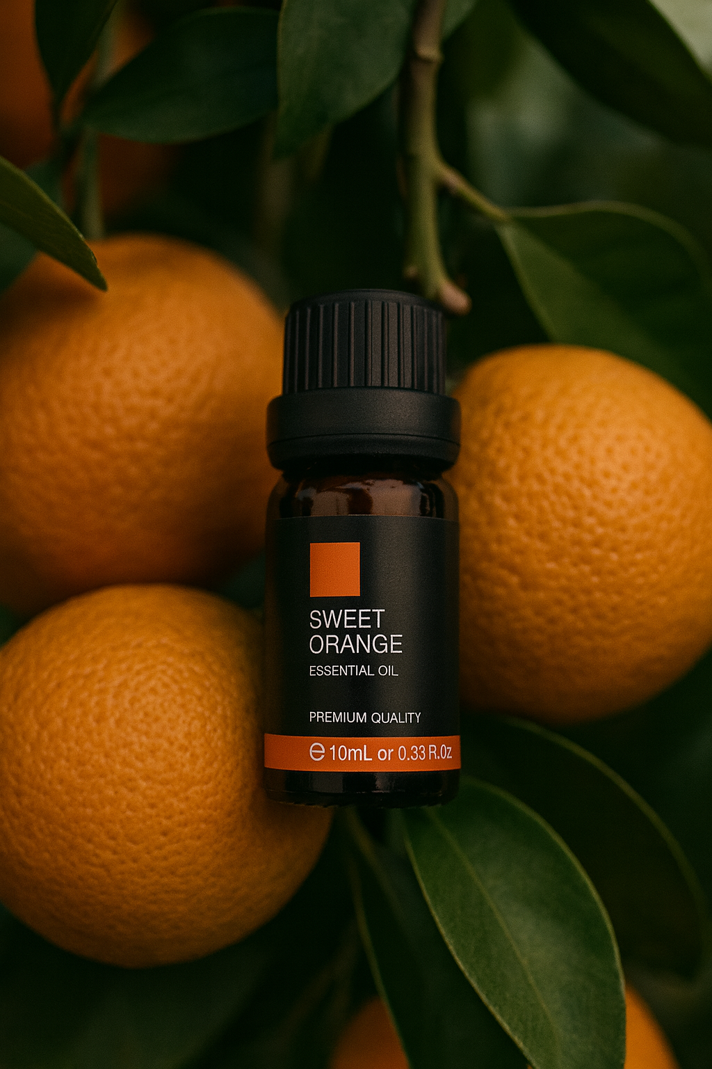 Saldžių apelsinų eterinis aliejus 10ml.